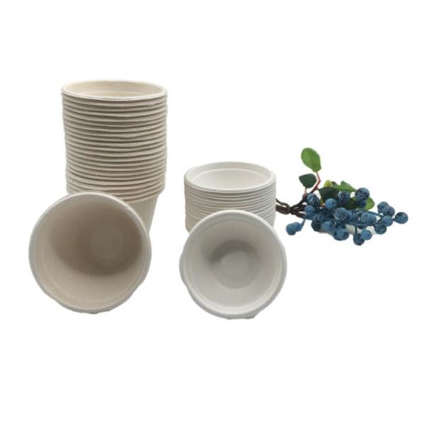 чашки 120ml и крышки 4oz 72×30mm Biodegradable