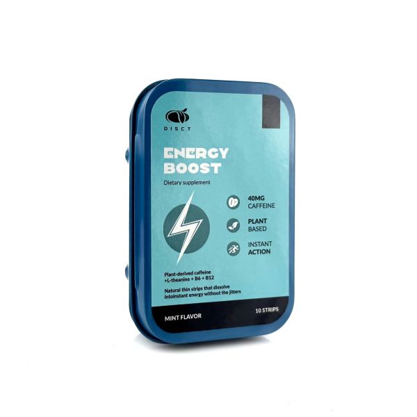 Fast Dissolving Energy Oral Strip With B Vitamin Complex For Stimulant Free Daily Vitality