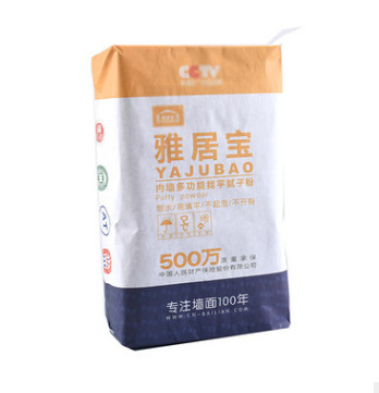 Печать Флексо наклеила бумажный мешок износоустойчивого цемента бумажных мешков Мултивалл клапана упаковывая