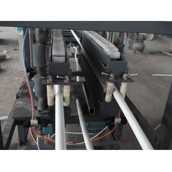 Fully Automatic Twin Screw Extruder , PVC Dual Line Rigid Pipe Making Machine
