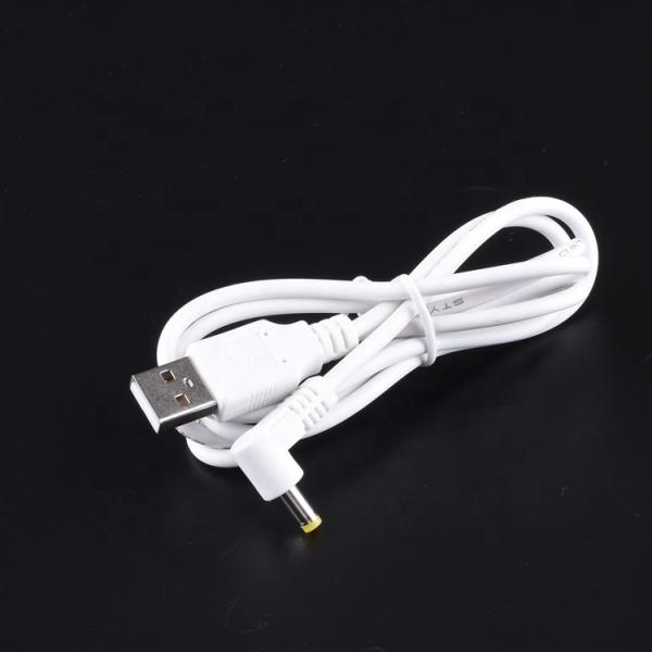 90 Degree Angle L Shape 1m USB to DC Male 4.0x1.7mm Extension Charger Cable