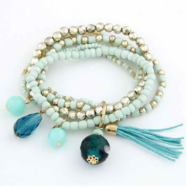 Mulit layer beaded bracelet