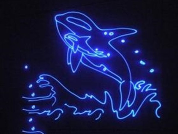 Blue Animated Outdoor Laser Stage Lighting B445 / 500mW For Christmas Lighting