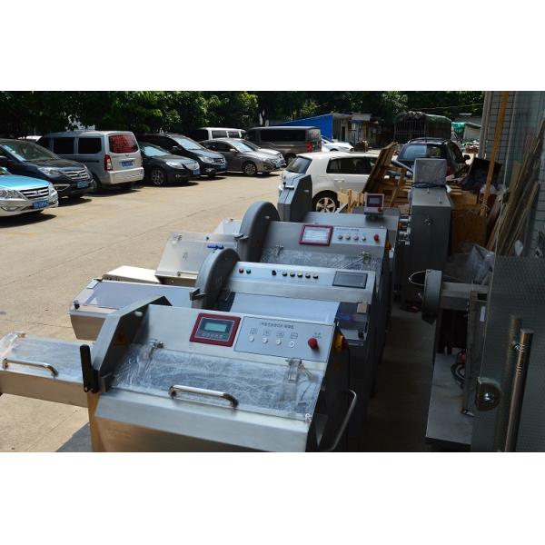 Máquina de corte congelada automática da carne do cortador industrial elétrico da carne