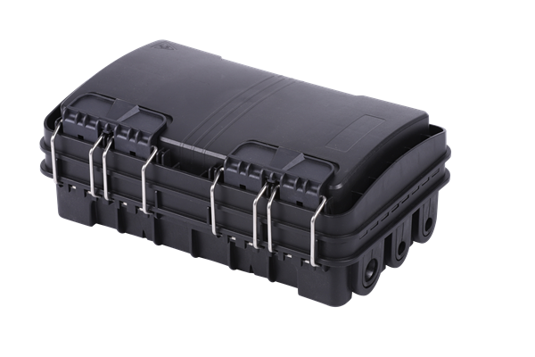 FTTX Pole Mounted 16 Cores Fiber Optic Splice Closure/ Distribution Napbox Black