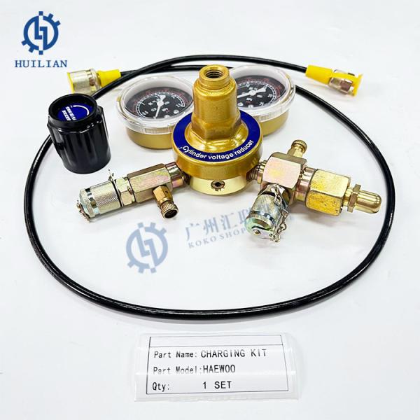 Everdigm EHB23 EHB30 EHB40 EHB50 Kit de charge hydraulique à marteau pour machines outils hydrauliques de rupture de roche pour la pression pour l'essai