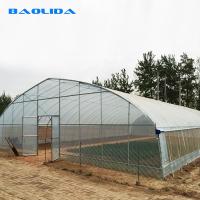 Invernadero plástico galvanizado caliente del túnel de la tubería de acero agrícola