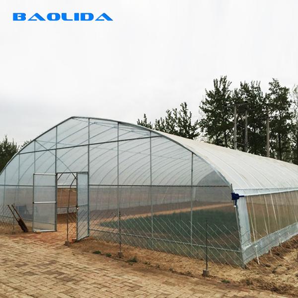 Estufa plástica galvanizada quente do túnel da tubulação de aço agrícola
