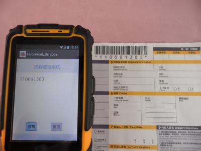 Industrial 4G Wifi Portable Barcode Reader Pda Scanner Handheld Device Android 7.0