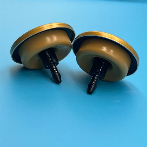  Sleek Minimalist Hair Mousse Dispensing Nozzle for Premium Packaging and High-End Product Presentation with Integrated Design