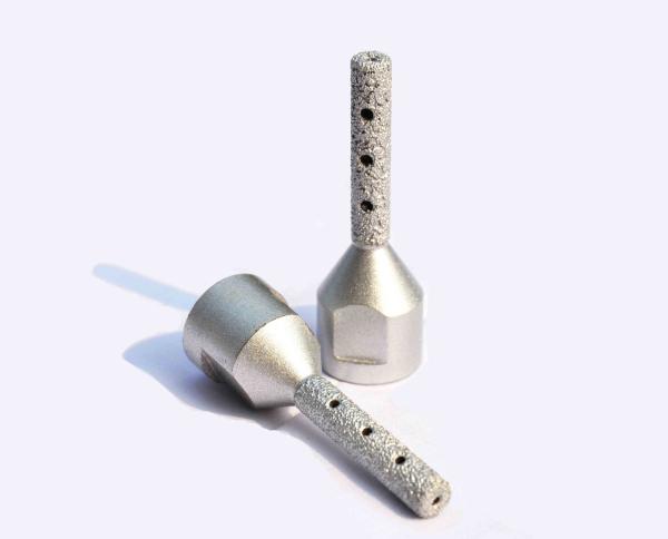 Vacuum Brazing Diamond Finger Bit For Marble And Other Soft Stones