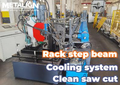 Precision Saw Cut Rack Roll Forming Machine Step Beam Roll Forming Line