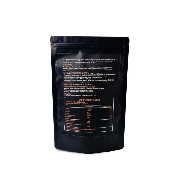 Custom Herbal Man X Power Energy Coffee with Herbal Extract for Energy Boosting and Customizable Taste