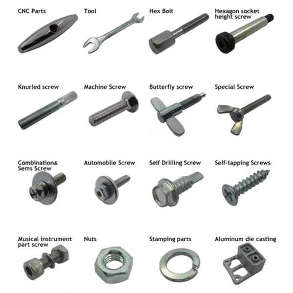Mini Pack Blind Rivet Nut Threaded Fasteners Spare Part with Polishing Finish BY-0504