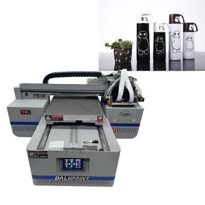 Brand New 4060 A2 Size UV Inkjet Machine Flatbed Rotating Platform Surface Printer for Bottles Cups Cylinders Tube Printing
