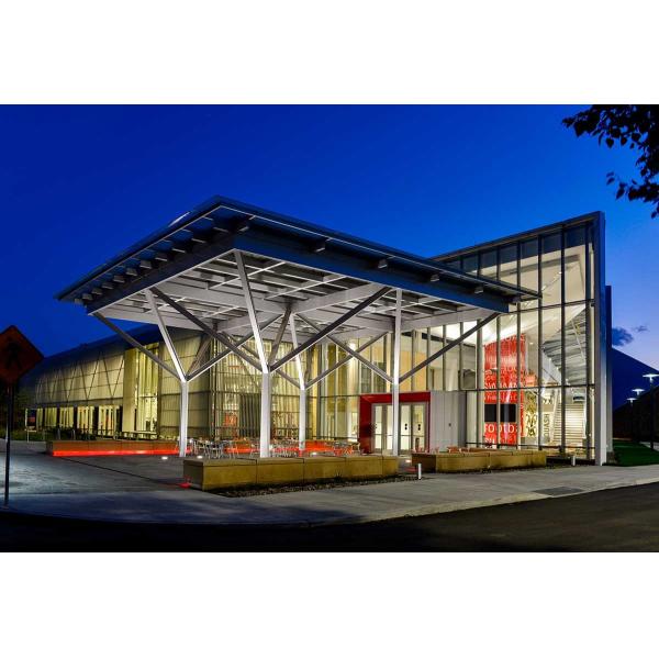 Prefabricated Steel Structure Stadium Sports Hall Sandwich Panel Construction Gym