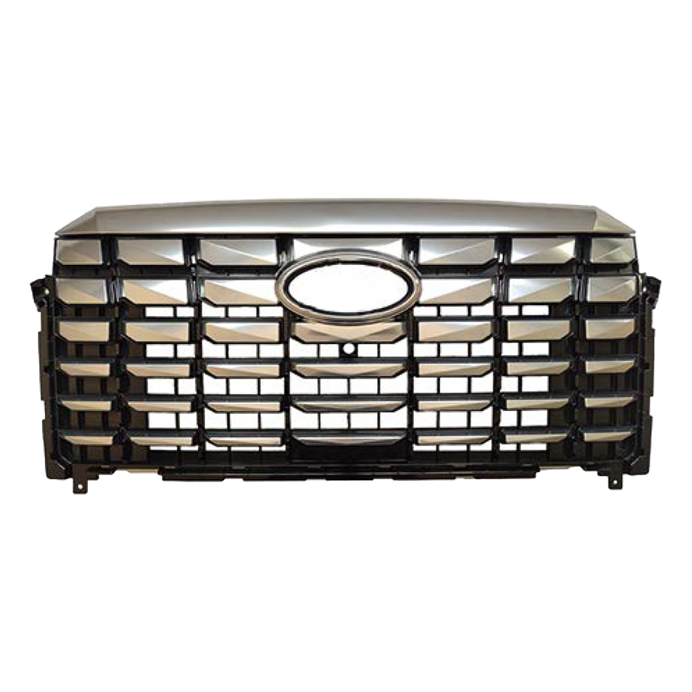 86350-S8SA0 Upper Front Radiator Grille Fit Hyundai Palisade Calligraphy 2022-2025 Aftermarket Flagship Trim Front Main Grille Replacement Part