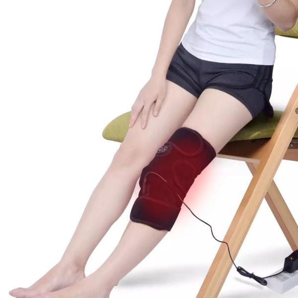 Far Infrared Cordless Heated Knee Brace For Arthritis 55×25cm Size