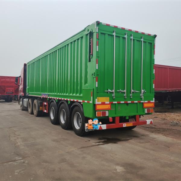 12000mm 30 Ton Semi Tanker Trailer Truck Waste Garbage Rubbish Transfer Crawler Dump