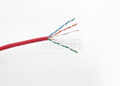 Lansan Cat5e RJ45 Cat5e remenda o cabo UTP 4 pares do cabo de Cat5e com revestimento de ROHS