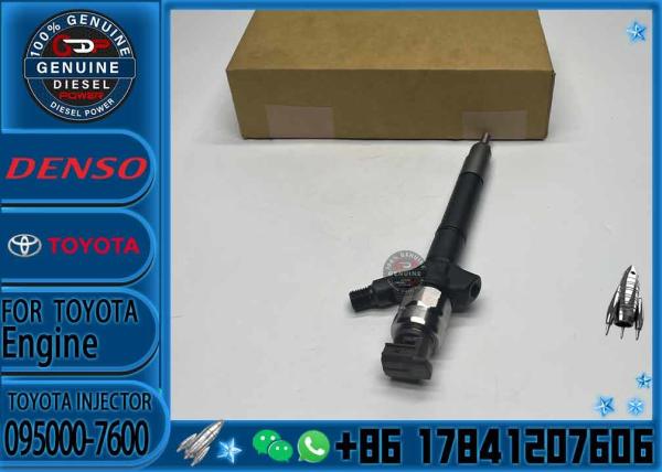 2AD-FTV Diesel Fuel Nozzle Injector 095000-7600 095000 7600 Common Rail Nozzle Injector 0950007600 for Toyota