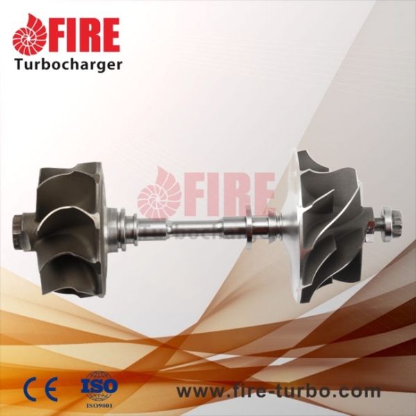 CT16 Turbocharger Rotor with K418 Turbine Wheel Blade 42CrMo Shaft Wheel and ZL201 Compressor Wheel for Toyota Hilux Fortuner Innova 2.5L