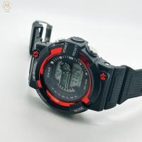 Casse en silicone Logo personnalisé Montre de sport numérique avec fermeture à boucle