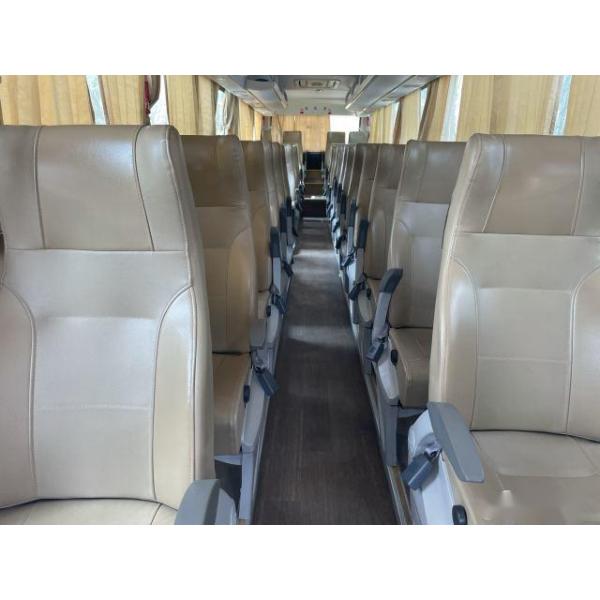 Used Coach Bus Kinglong XMQ6112 51 Seats Airbag Chassis Left Hand Drive Low Kilometer Nude Packing