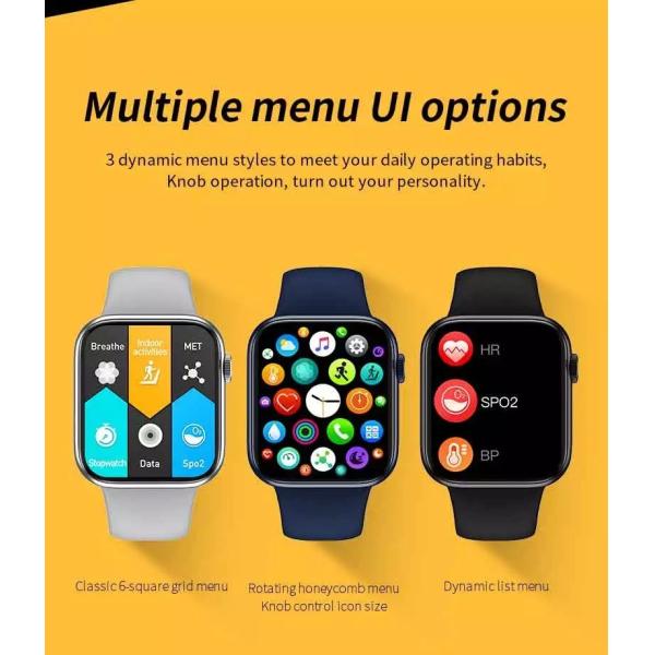 HW16 1,72 медленно двигают полноэкранный Wristband Smartwatch слепимости HD анти-