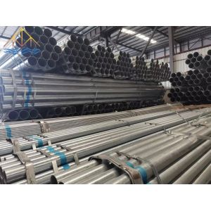 Tubo de acero galvanizado ASTM A53 de pared gruesa 20 mm Tubo redondo galvanizado