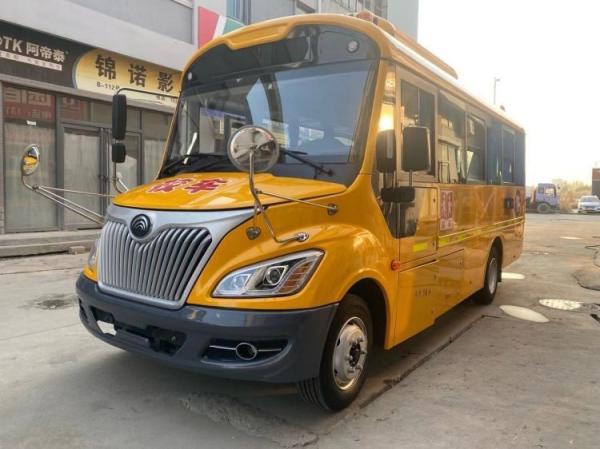 Primary School Students' Ideal Transportation Used School Bus with Manual Transmission