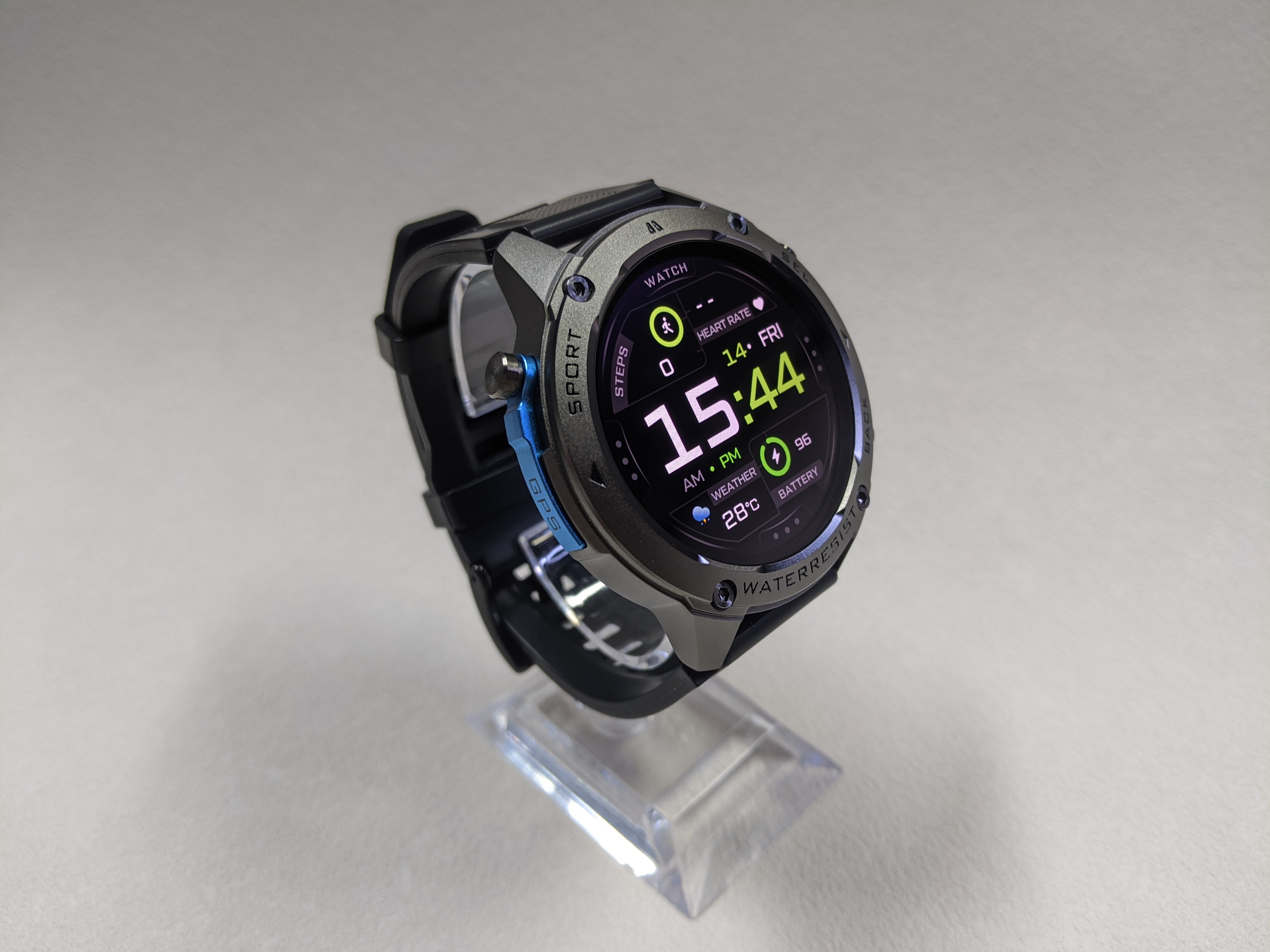 DM56 Smart Watch | Multi‑GNSS GPS | Compass Barometer Altimeter | 5 ATM Waterproof | Bluetooth Voice Call | 1.43'' AMOLED Screen