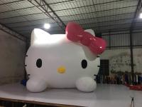 Festas e eventos personalizados Sinais publicitários infláveis Hello Kitty Explodir Cartoon