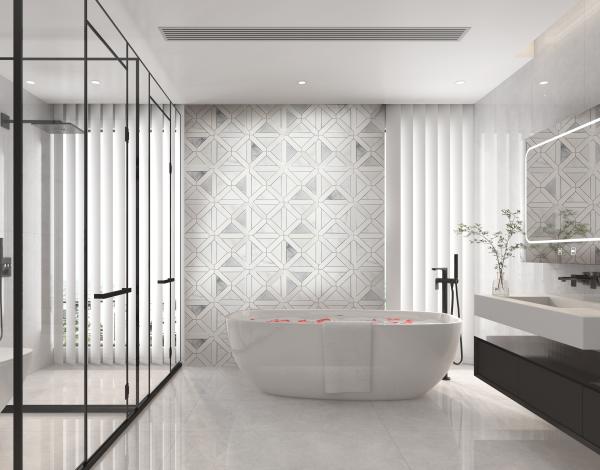 Stunning 300x300mm Natural Stone Mosaic For Dining Room and Swimming Pool
