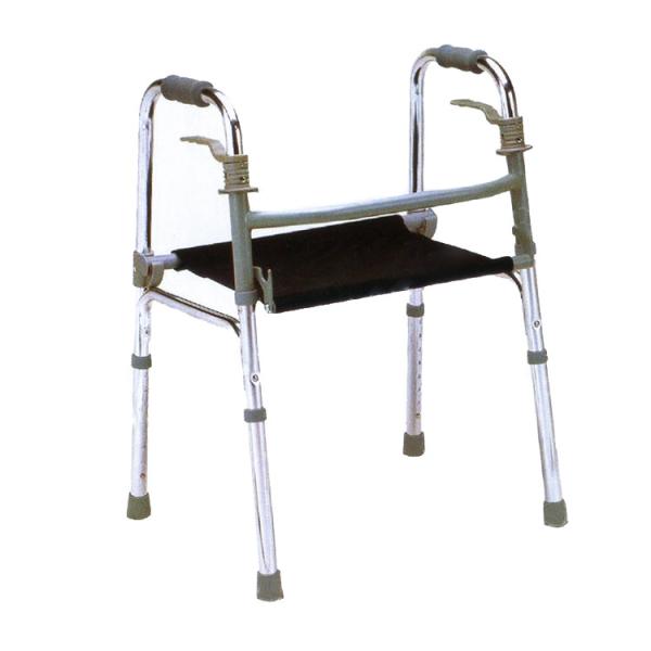 Mobility Walking Aids Foldable Rollator Walker Aluminum Alloy Frame