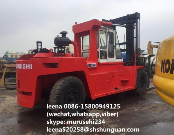 used cheap japan made 25ton mitsubishi forklift in good condition in shanghai china
