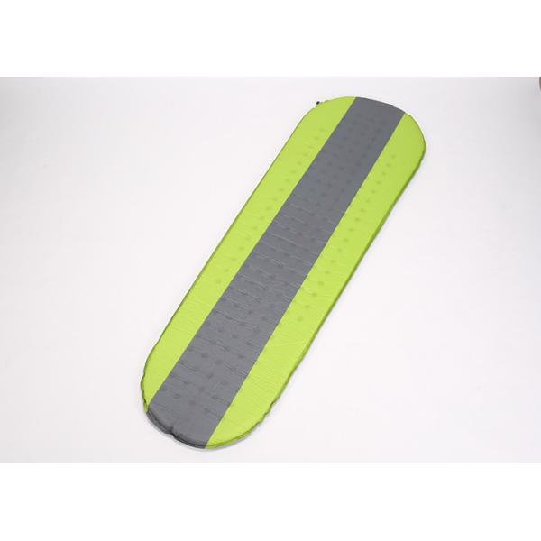 Flocking / PVC Self Inflating Sleeping Pad Mattress Material Can Foldable