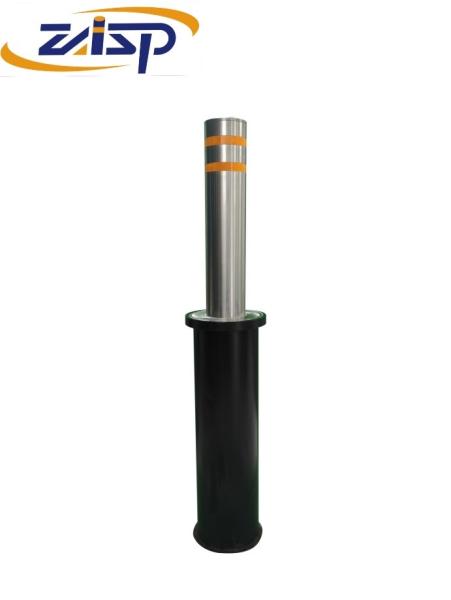 Bollards rétractables manuels avec verrouillage à clé et résistance anti-encombrement