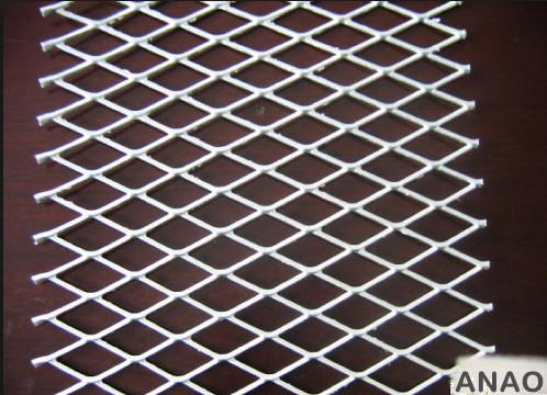 Hot Dipped Galvanized Steel Expanded Metal Sheet With Thickness 0.3mm For Building
