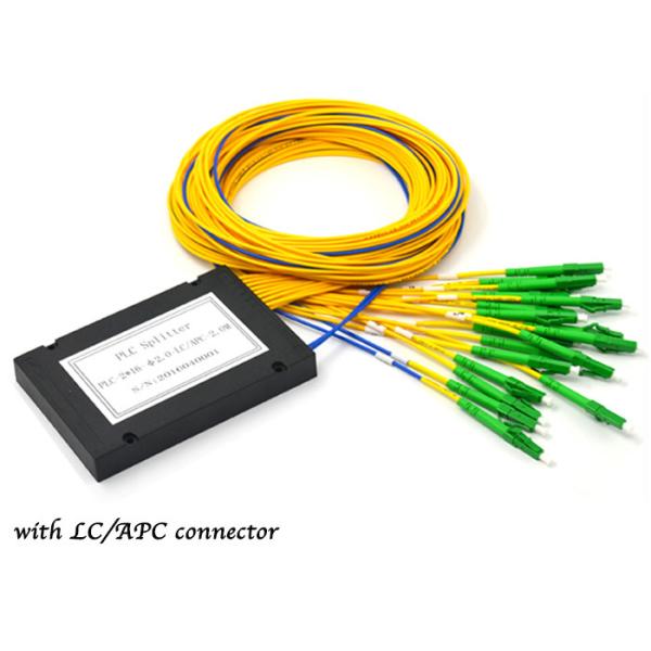 CATV Fiber Optic Splitter , PLC Splitter Module 2x16 Plastic SC UPC Connector