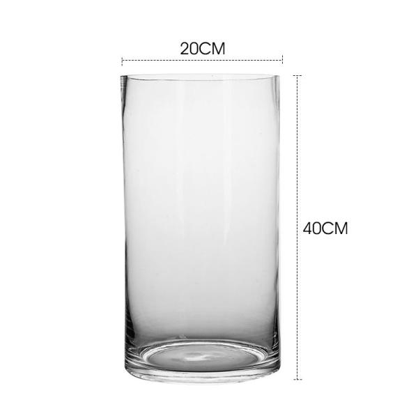 Minimalist 60cm High Tall Glass Vases The Perfect Combination of Style and Function