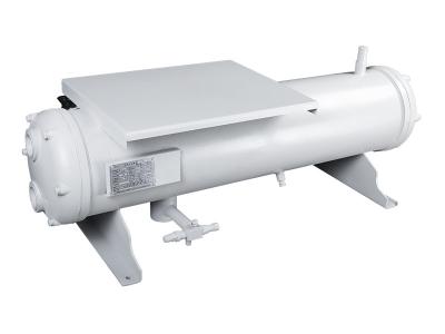 R134a • R404A • R507A • R407C • O condencer do watercool R22 para 60 cavalos-força SHELL & o TUBO MOLHAM O CONDENSADOR DE REFRIGERAÇÃO
