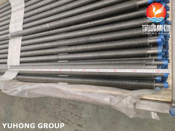 Aluminum 1060 Finned Tubes A179 Carbon Steel G type Air Cooler