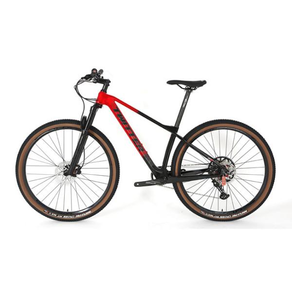 29er Carbon Fiber Men'S Mountain Bike SHIMANO M6100 Hydraulic Disc Brakes