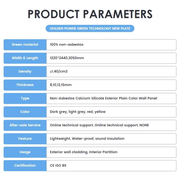 Project Solution Capability Graphic Fiber Cement Board for Cladding Wall Panel