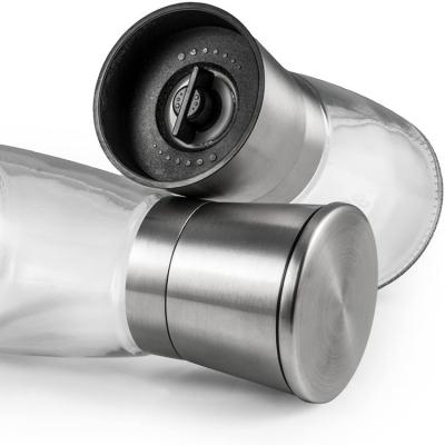 132mm 252g 170ml Salt Pepper Grinder Set For Kitchen