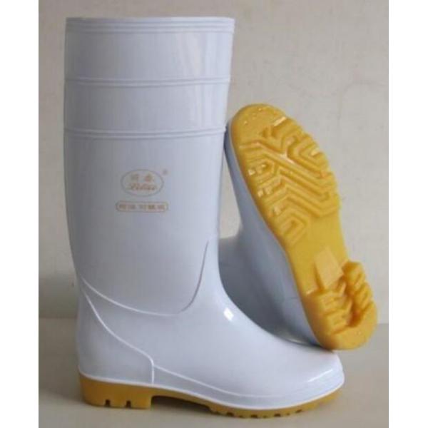 380mm PVC Steel Toe Industrial Safety Gumboots Waterproof Non Slip