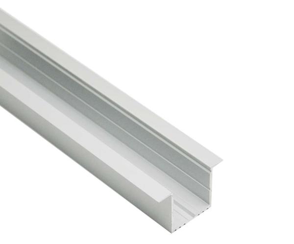 Perfil de alumínio da extrusão do canal do canto para a luz Recessed linear da parede do diodo emissor de luz