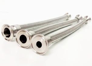 4 Inch Welded DN20 Power Plant Accessories , Braided Flexible Metal Hose