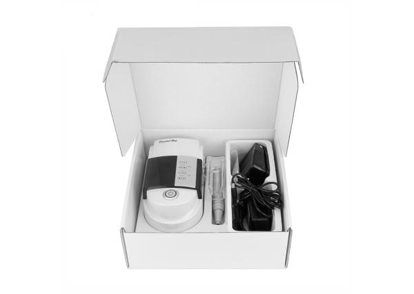 Machine permanente en aluminium argentée de sourcil d'affichage à cristaux liquides de kit de tatouage de maquillage de POP